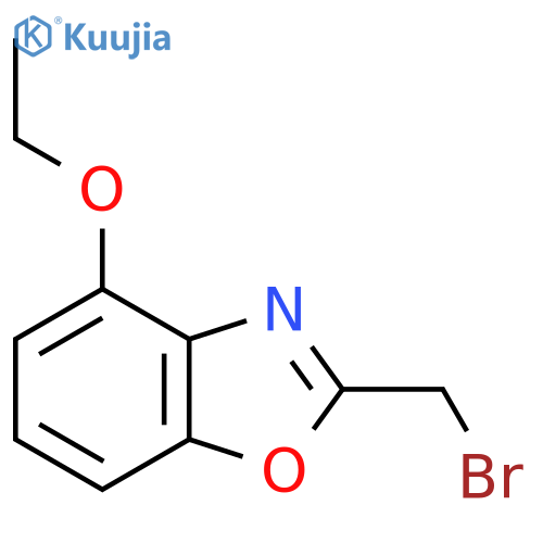 2-(Bromomethyl)-4-ethoxybenzo[d]oxazole structure