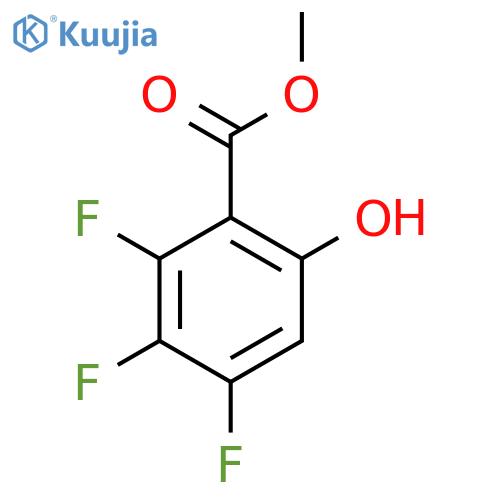 Methyl 6-hydroxy-2,3,4-trifluorobenzoate structure