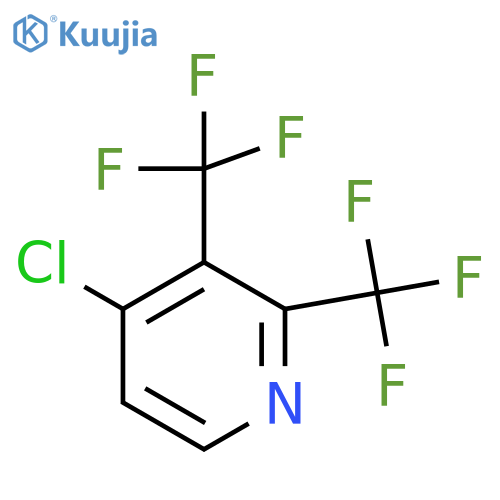 2,3-Bis(trifluoromethyl)-4-chloropyridine structure