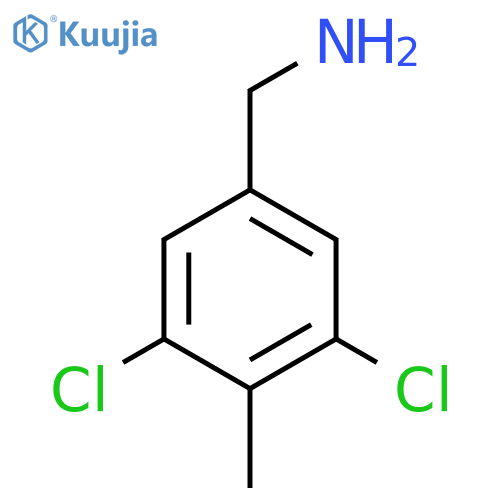 3,5-Dichloro-4-methylbenzylamine structure