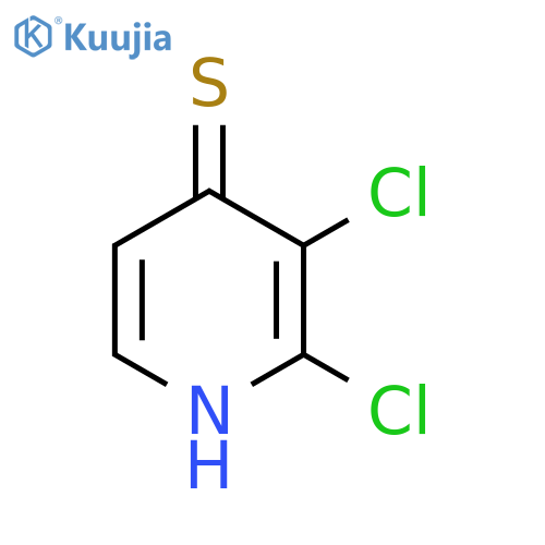 2,3-Dichloro-4-mercaptopyridine structure