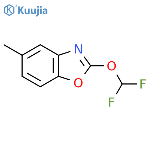2-(Difluoromethoxy)-5-methylbenzo[d]oxazole structure