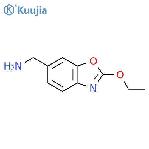 6-(Aminomethyl)-2-ethoxybenzo[d]oxazole structure