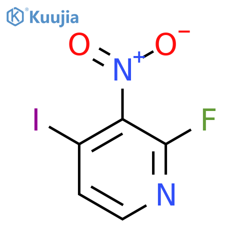 2-Fluoro-4-iodo-3-nitropyridine structure