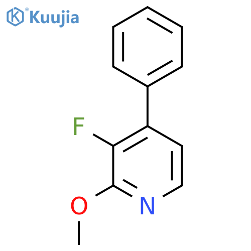 3-Fluoro-2-methoxy-4-phenylpyridine structure