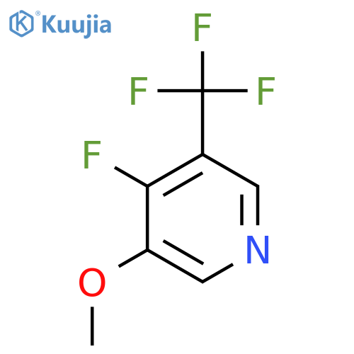 4-Fluoro-3-methoxy-5-(trifluoromethyl)pyridine structure