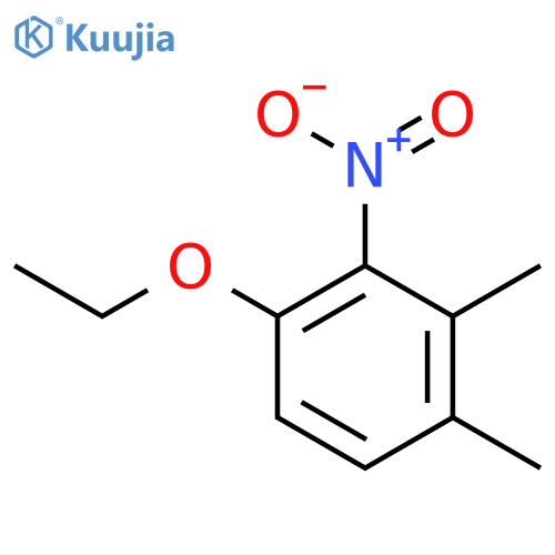 1,2-Dimethyl-4-ethoxy-3-nitrobenzene structure