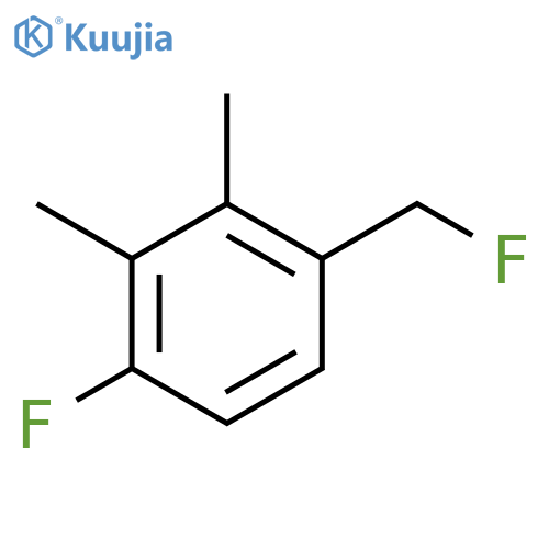 1,2-Dimethyl-3-fluoro-6-(fluoromethyl)benzene structure