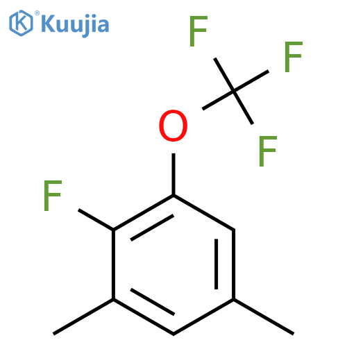 1,5-Dimethyl-2-fluoro-3-(trifluoromethoxy)benzene structure