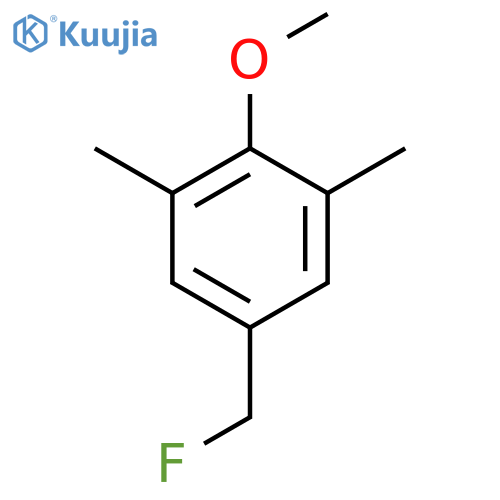 2,6-Dimethyl-4-(fluoromethyl)anisole structure