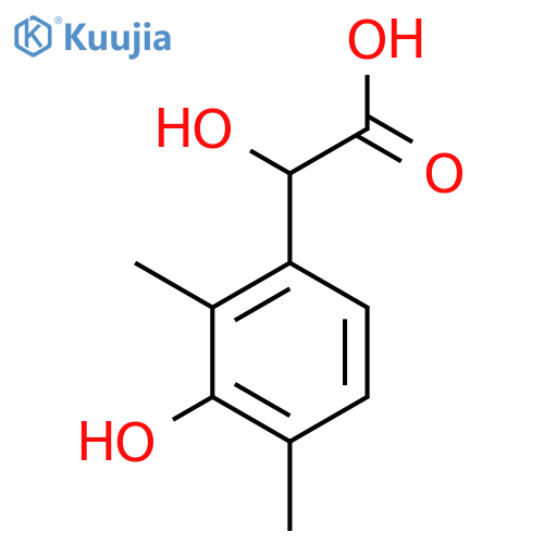 2,4-Dimethyl-3-hydroxymandelic acid structure