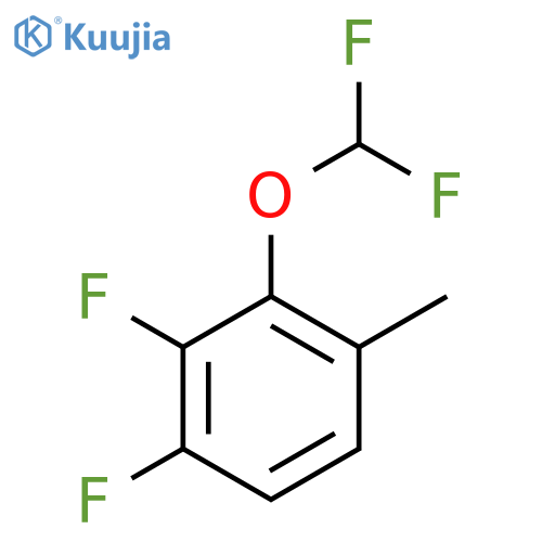 3,4-Difluoro-2-(difluoromethoxy)toluene structure