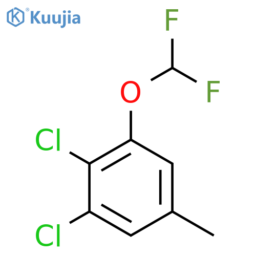 3,4-Dichloro-5-(difluoromethoxy)toluene structure