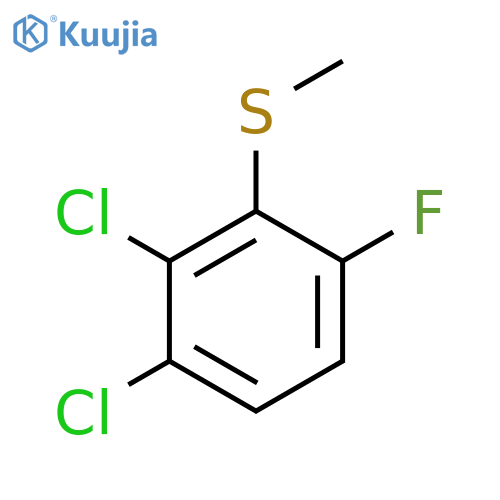 (2,3-Dichloro-6-fluorophenyl)(methyl)sulfane structure