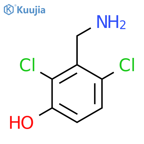 2,6-Dichloro-3-hydroxybenzylamine structure