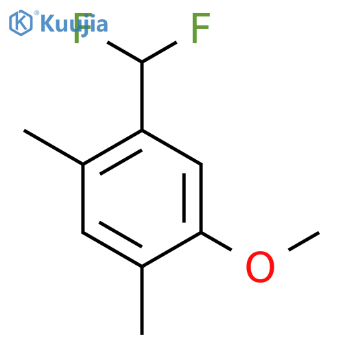 5-Difluoromethyl-2,4-dimethylanisole structure
