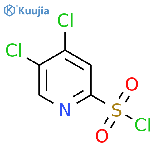4,5-Dichloropyridine-2-sulfonyl chloride structure