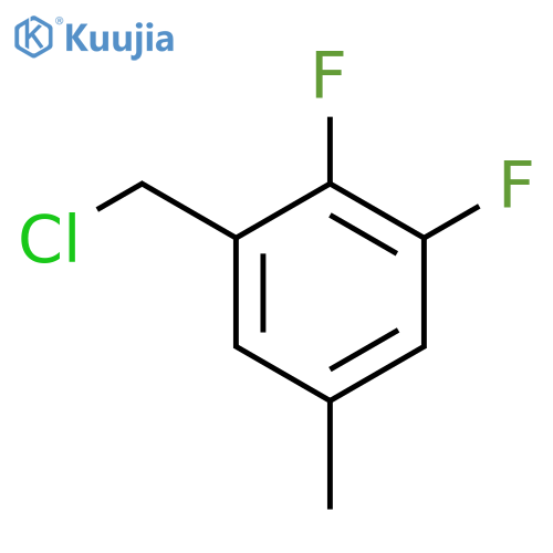 2,3-Difluoro-5-methylbenzyl chloride structure