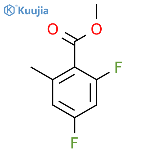 Methyl 2,4-difluoro-6-methylbenzoate structure