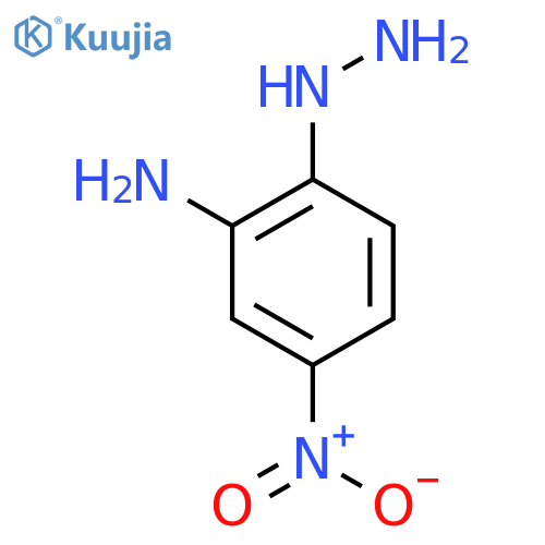 2-Amino-4-nitrophenylhydrazine structure