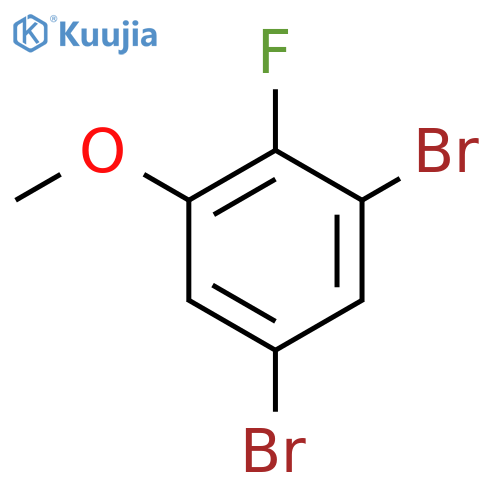 3,5-Dibromo-2-fluoroanisole structure