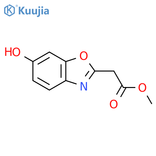 Methyl 6-hydroxybenzo[d]oxazole-2-acetate structure