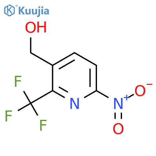 6-Nitro-2-(trifluoromethyl)pyridine-3-methanol structure