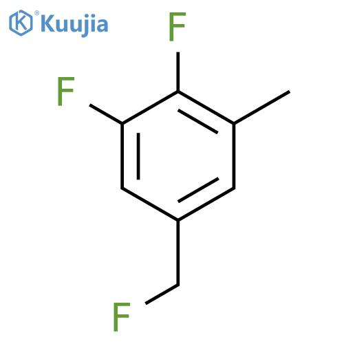 2,3-Difluoro-5-(fluoromethyl)toluene structure