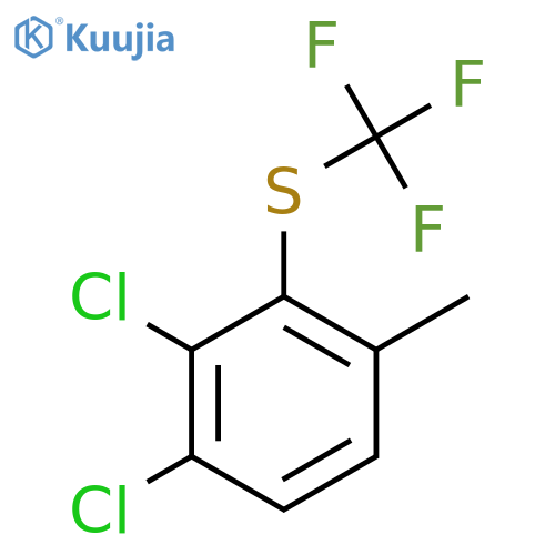 3,4-Dichloro-2-(trifluoromethylthio)toluene structure