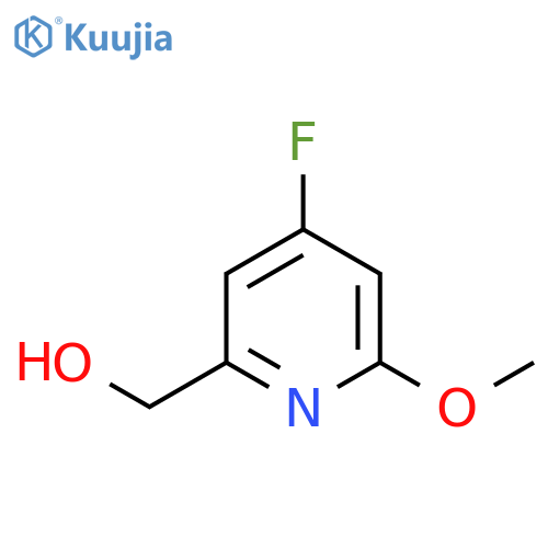 4-Fluoro-2-methoxypyridine-6-methanol structure