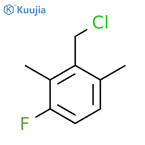 2,6-Dimethyl-3-fluorobenzyl chloride structure
