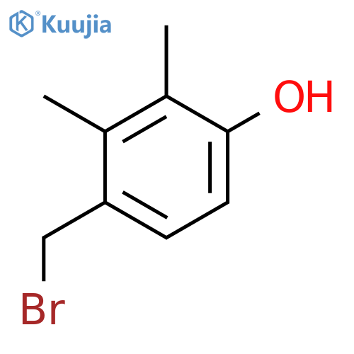 2,3-Dimethyl-4-hydroxybenzyl bromide structure