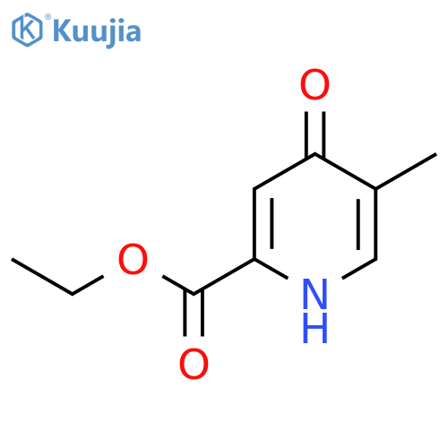 Ethyl 4-hydroxy-5-methylpicolinate structure