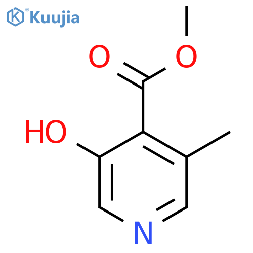 Methyl 3-hydroxy-5-methylisonicotinate structure