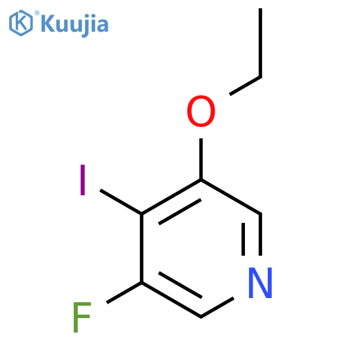 3-Ethoxy-5-fluoro-4-iodopyridine structure