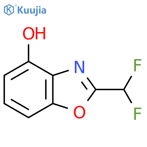 2-(Difluoromethyl)-4-hydroxybenzo[d]oxazole structure