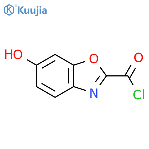 6-Hydroxybenzo[d]oxazole-2-carbonyl chloride structure