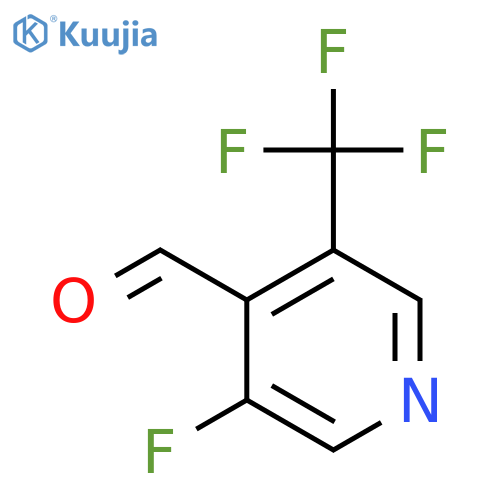 3-Fluoro-5-(trifluoromethyl)isonicotinaldehyde structure