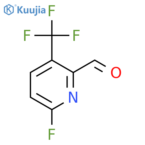 6-Fluoro-3-(trifluoromethyl)picolinaldehyde structure