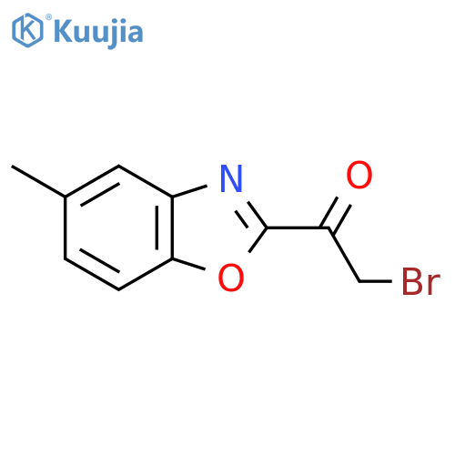 2-(2-Bromoacetyl)-5-methylbenzo[d]oxazole structure