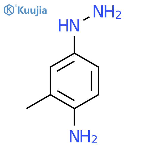 4-Amino-3-methylphenylhydrazine structure