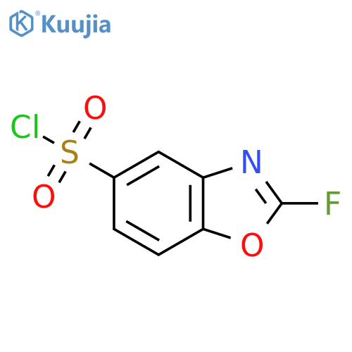 2-Fluorobenzo[d]oxazole-5-sulfonyl chloride structure