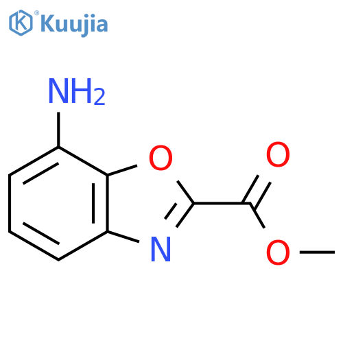 Methyl 7-aminobenzo[d]oxazole-2-carboxylate structure