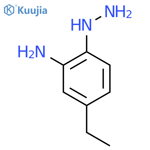 2-Amino-4-ethylphenylhydrazine structure