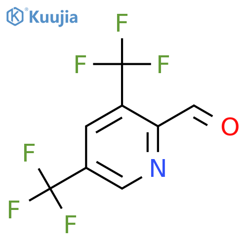 3,5-Bis(trifluoromethyl)picolinaldehyde structure