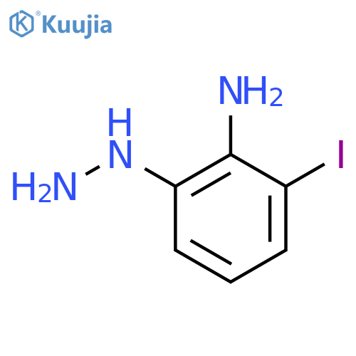 2-Amino-3-iodophenylhydrazine structure
