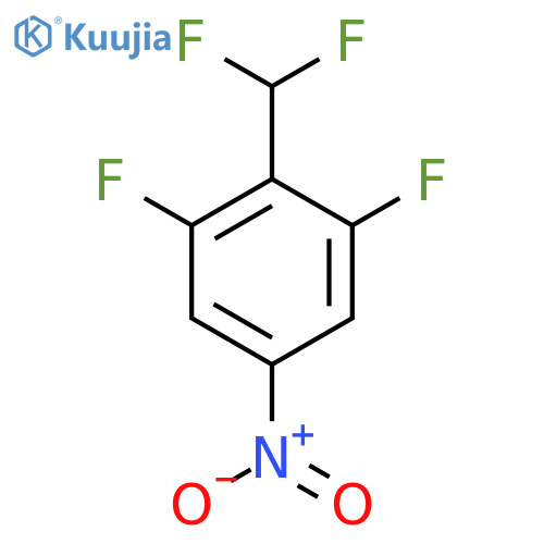 2,6-Difluoro-4-nitrobenzodifluoride structure