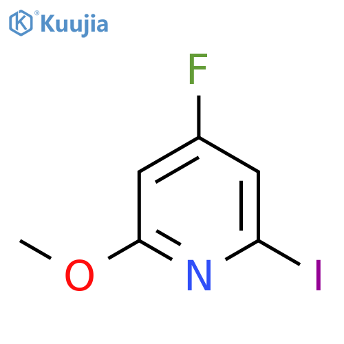 4-Fluoro-2-iodo-6-methoxypyridine structure
