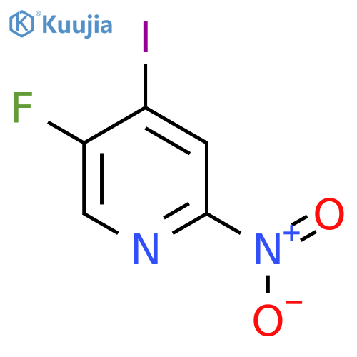 5-Fluoro-4-iodo-2-nitropyridine structure