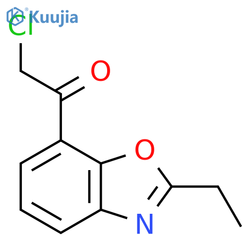 7-(2-Chloroacetyl)-2-ethylbenzo[d]oxazole structure
